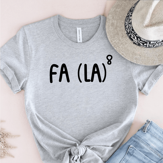T-Shirt Grey / S Fa(La)8 T-Shirt