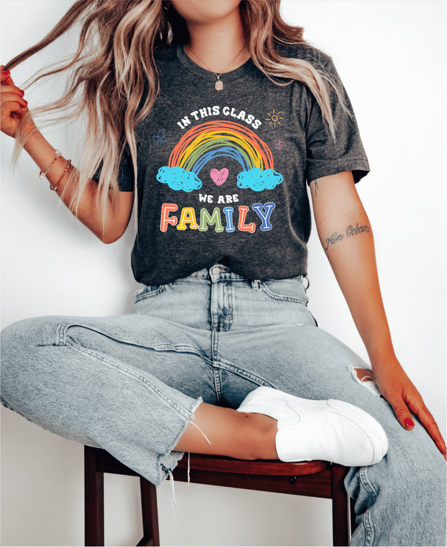 T-Shirt In This Class We Are Family T-Shirt