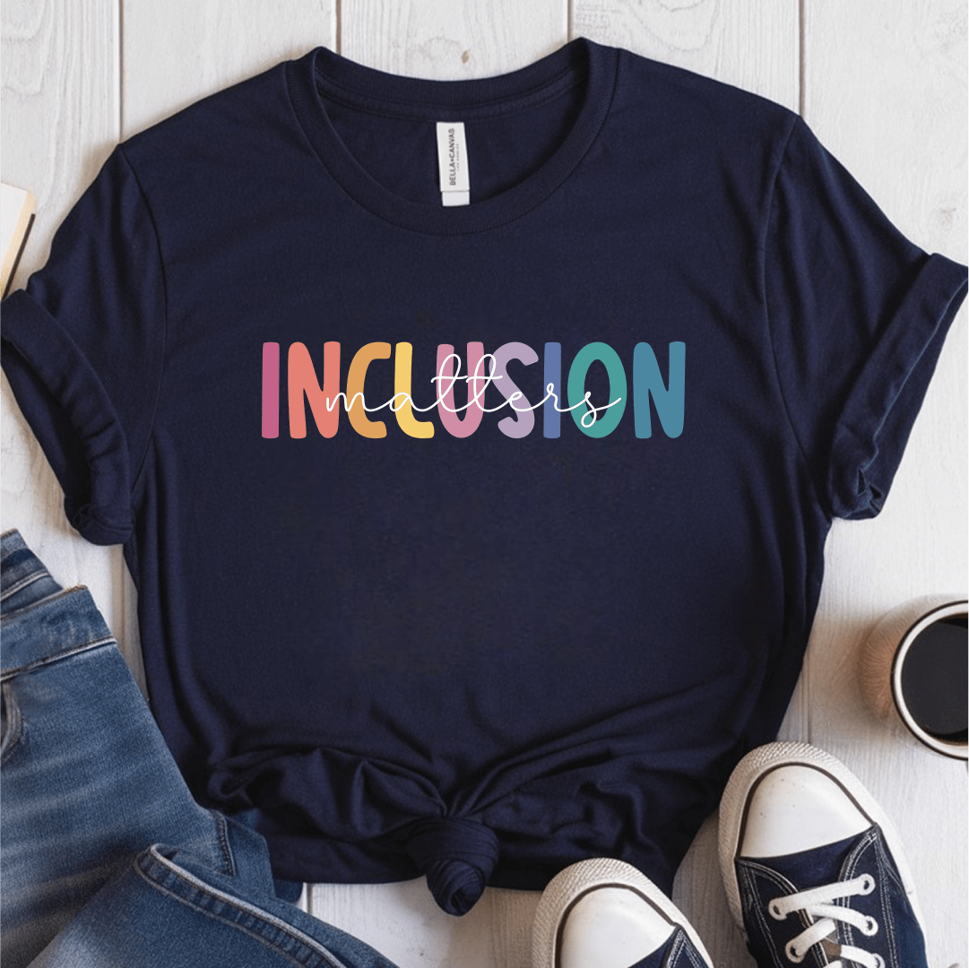 T-Shirt Navy / S Inclusion Matters T-Shirt
