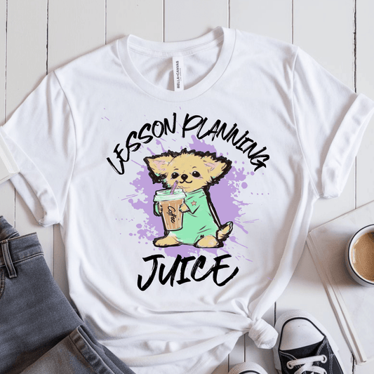 T-Shirt White / S Lesson Planning Juice T-Shirt