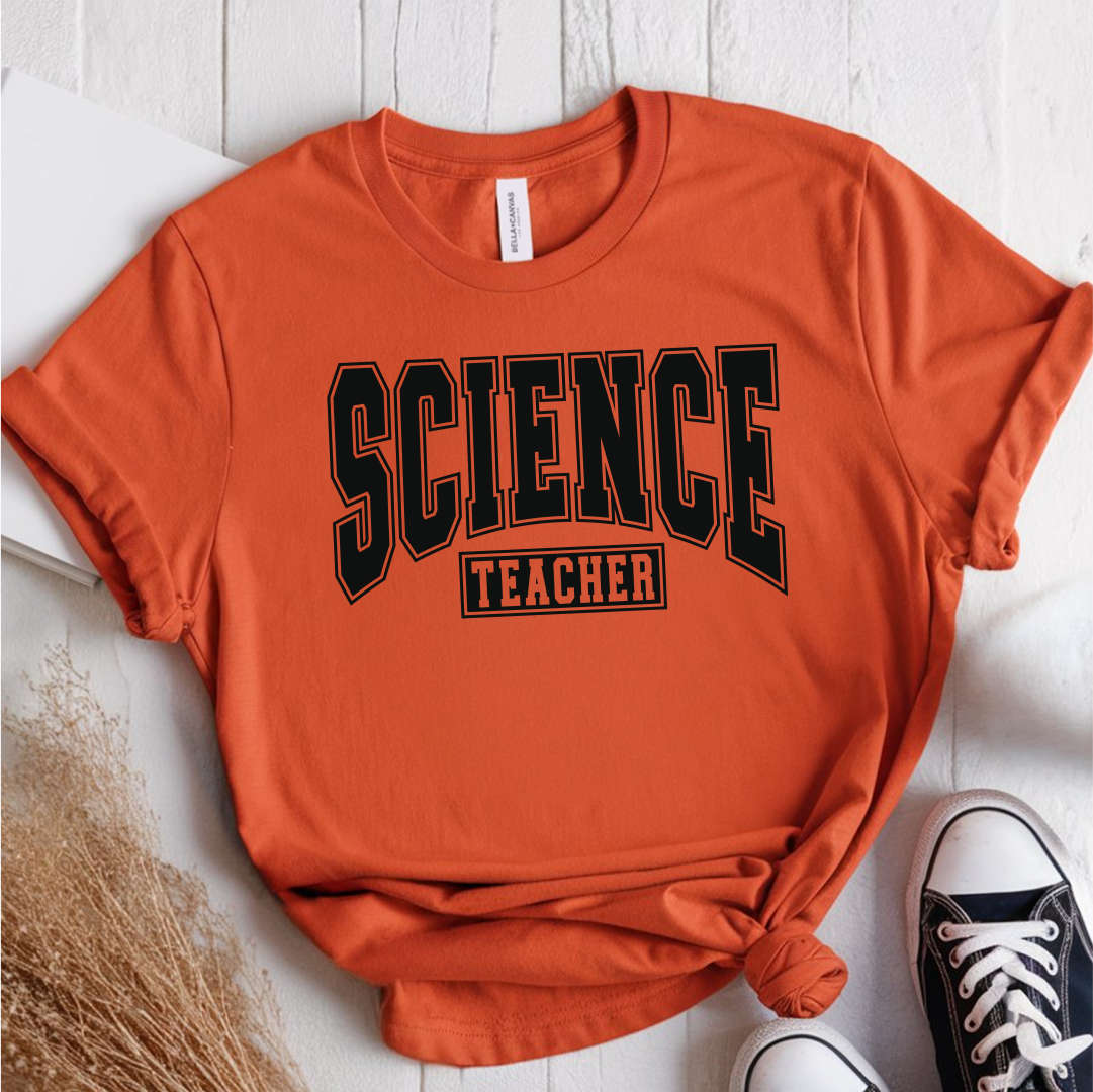 Science Teacher Athletic T-Shirt