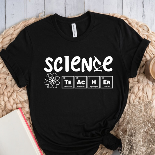 Science Teacher Periodic Table T-Shirt