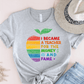 T-Shirt Athletic Heather / S I Became A Teacher For The Money And Fame T-Shirt