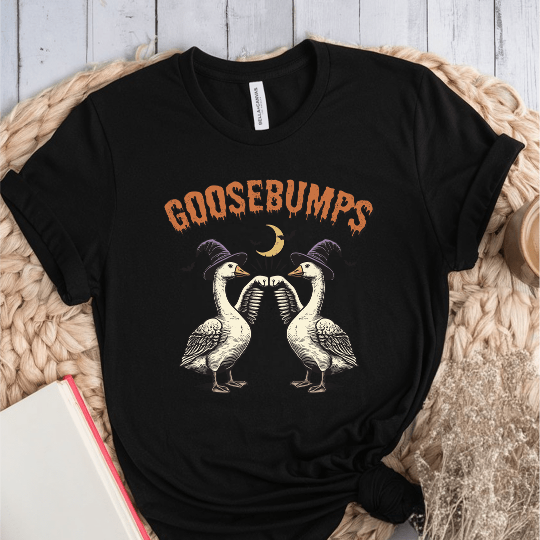 T-Shirt Black / S Goosebumps T-Shirt