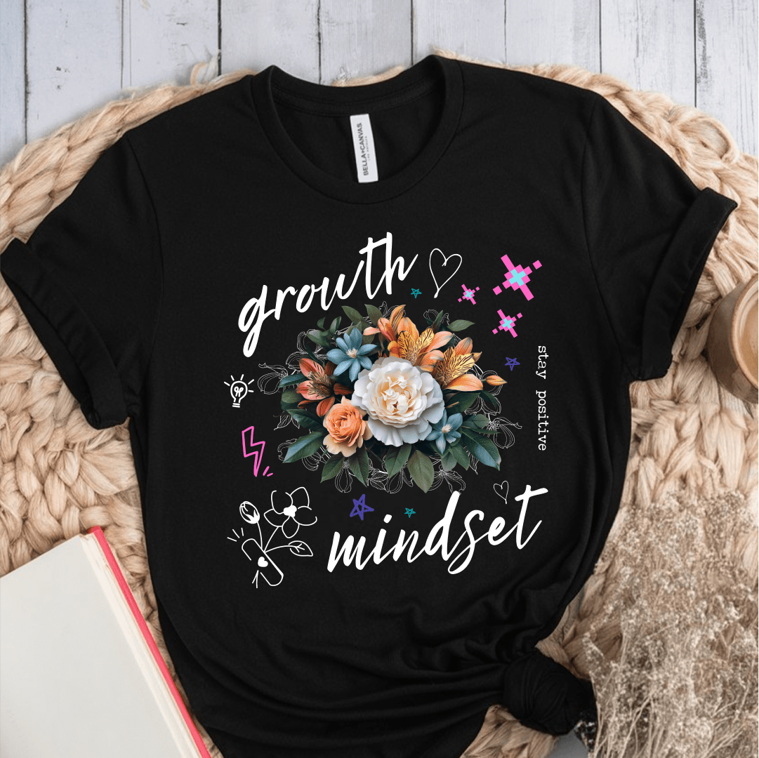 T-Shirt Black / S Growth Mindset T-Shirt