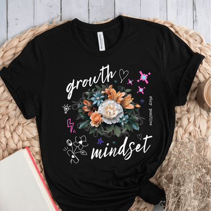 T-Shirt Black / S Growth Mindset T-Shirt