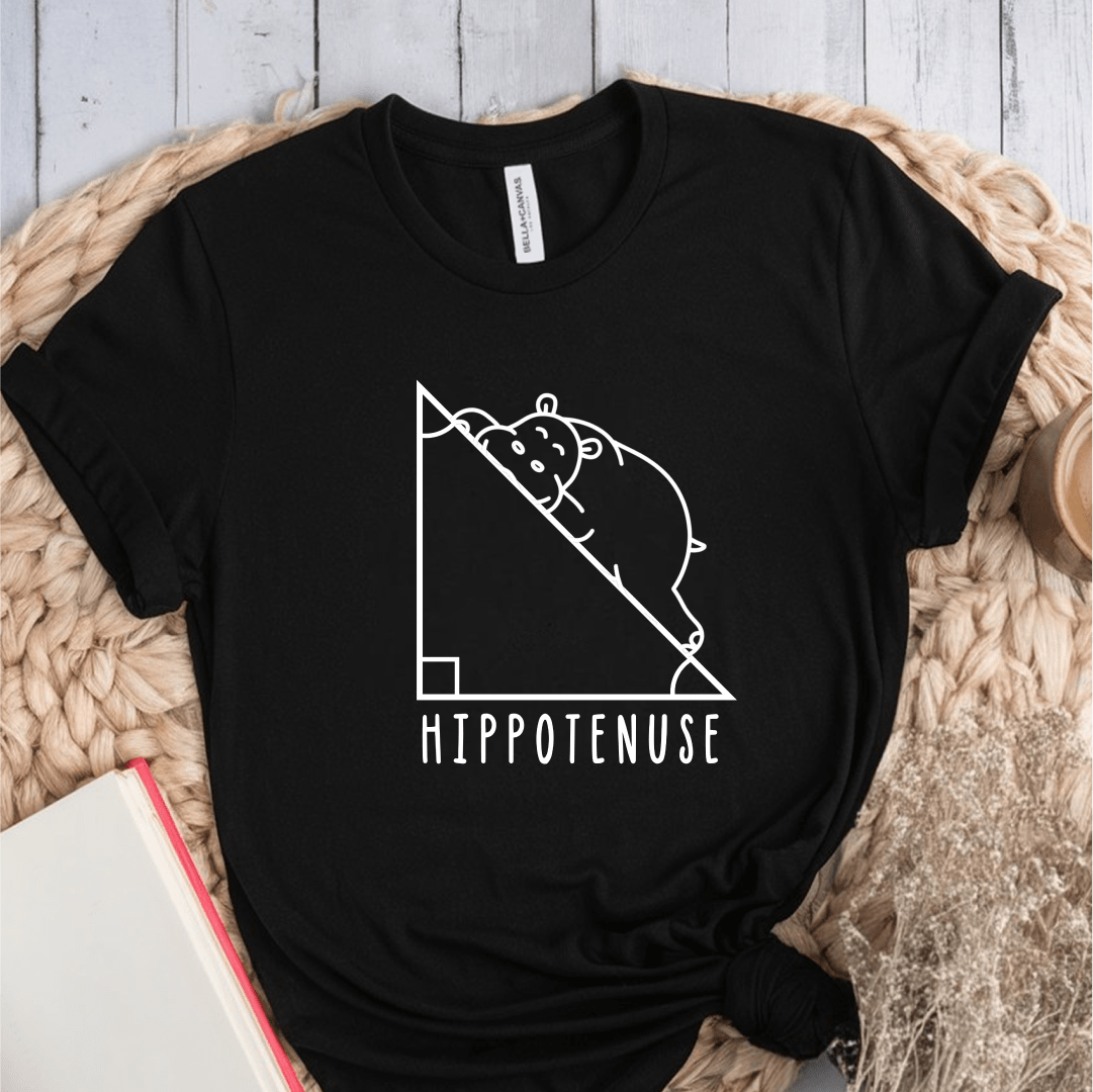 T-Shirt Black / S Hippotenuse T-Shirt