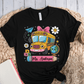 T-Shirt Black / S Personalized Name School Bus Cute Icon Pencil T-Shirt