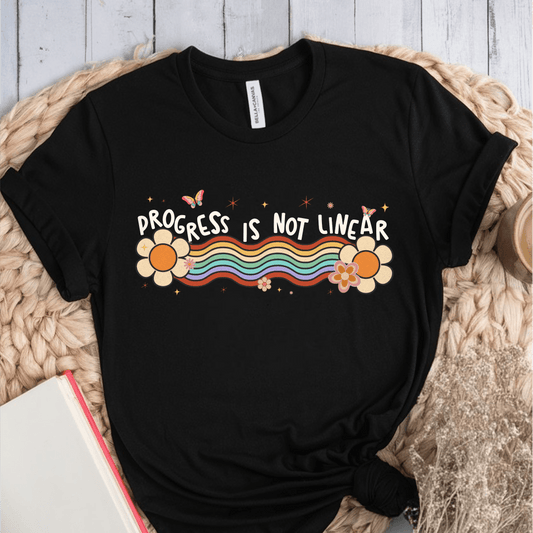 T-Shirt Black / S Progress Is Not Linear T-Shirt