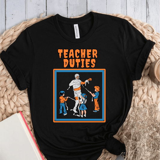 T-Shirt Black / S Teacher Duties T-Shirt