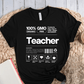 T-Shirt Black / S Teacher GMO Description T-Shirt