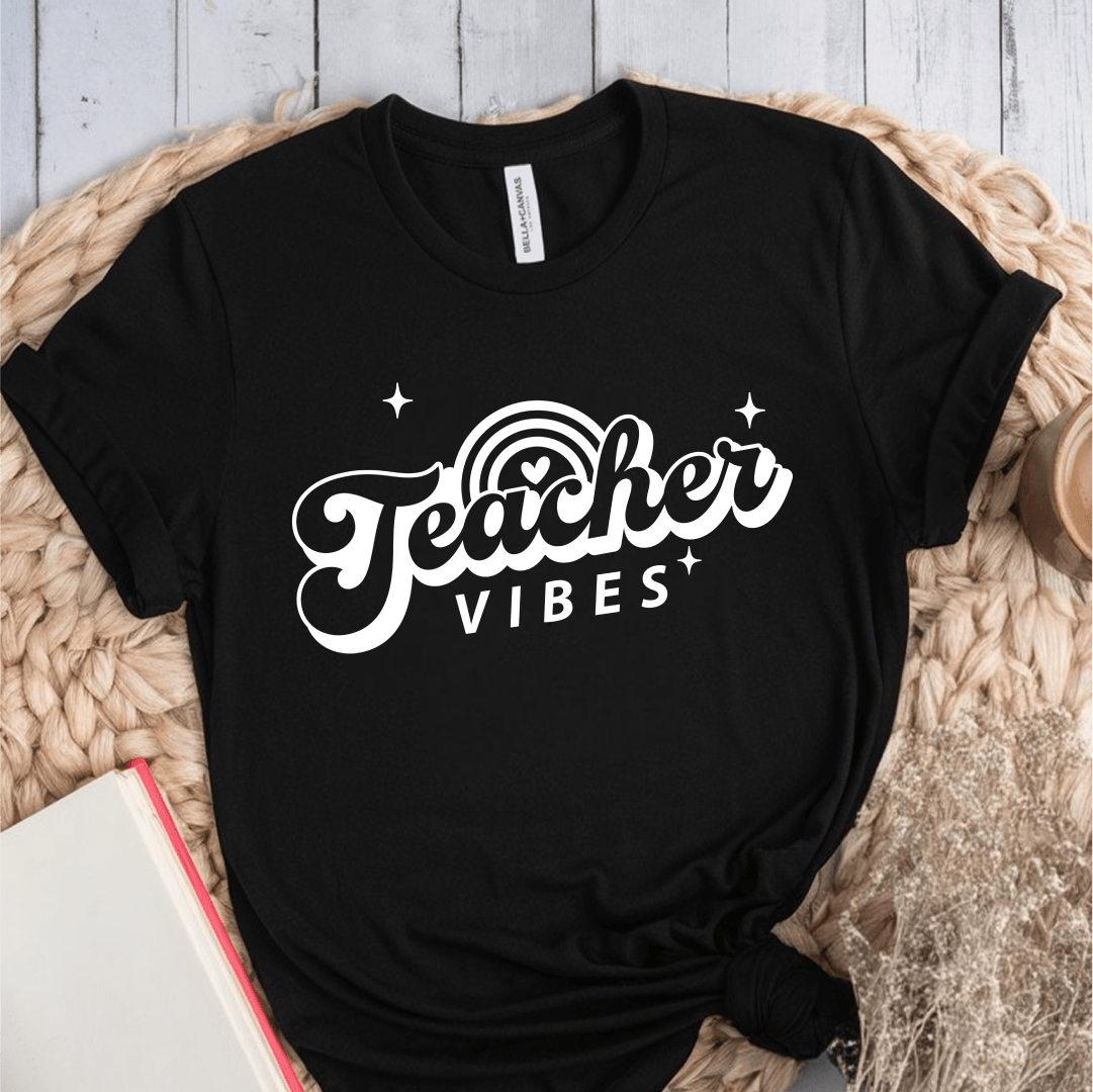 T-Shirt Black / S Teacher Vibes T-Shirt