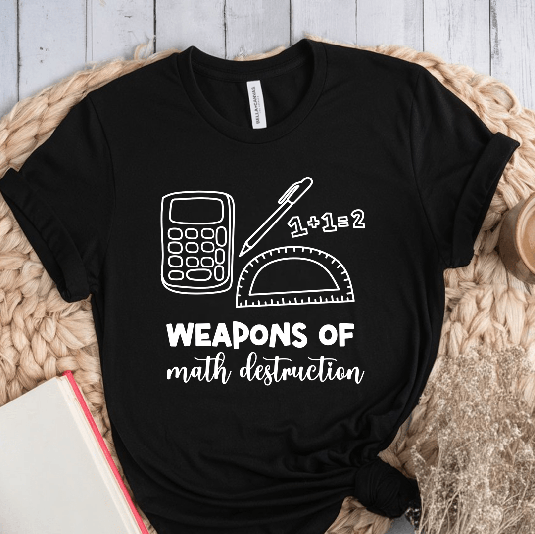 T-Shirt Black / S Weapons of Math Destruction T-Shirt