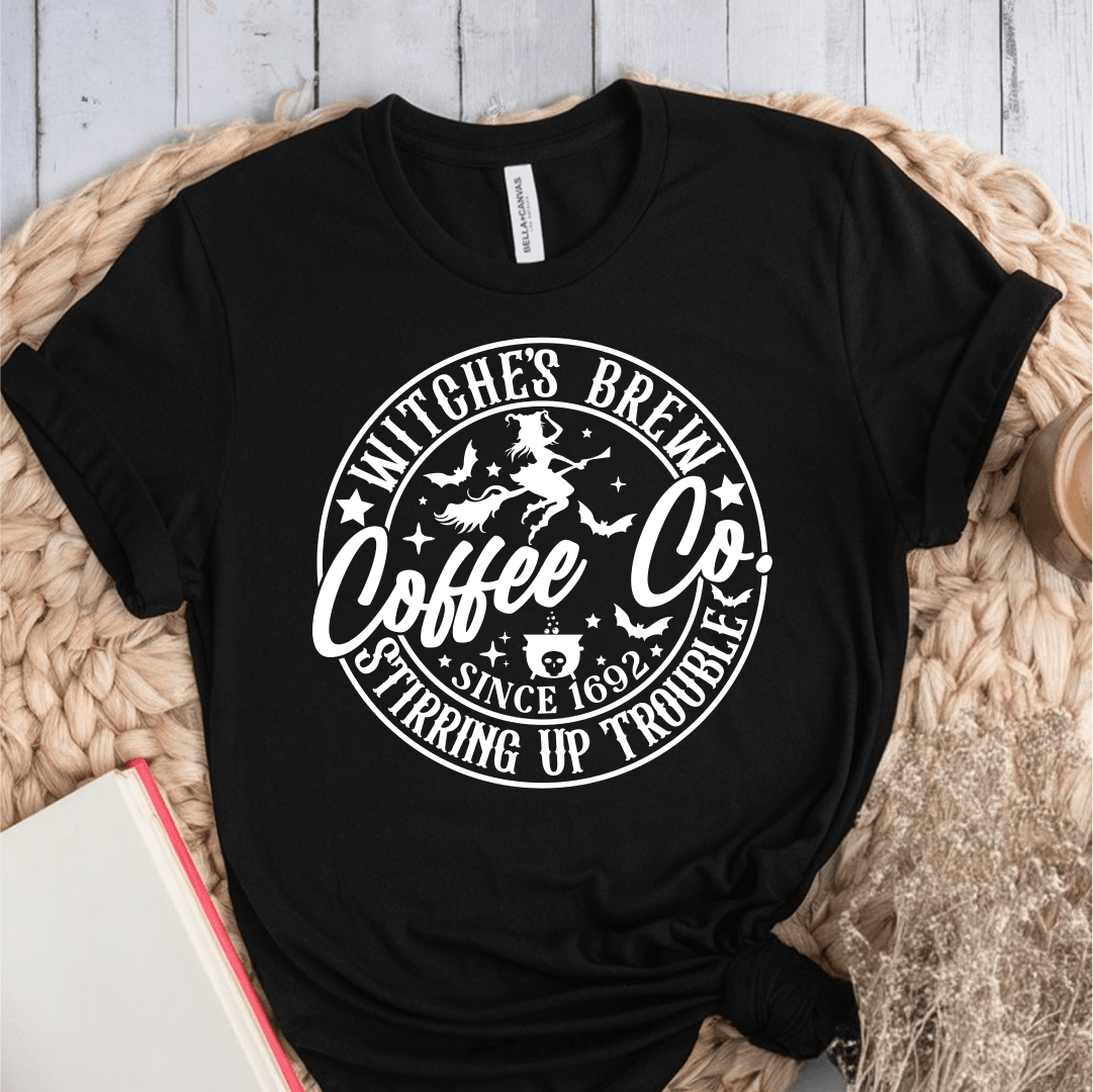 T-Shirt Black / S Witches Brew Coffee T-Shirt