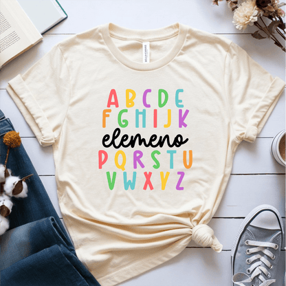 T-Shirt Cream / S ABC Elemeno T-Shirt