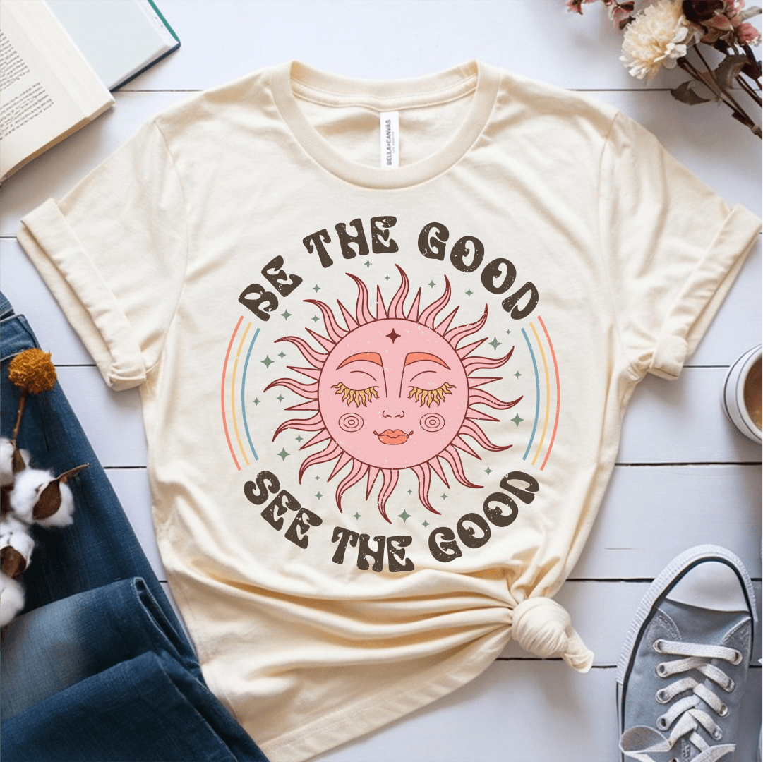 T-Shirt Cream / S Be The Good See The Good T-Shirt