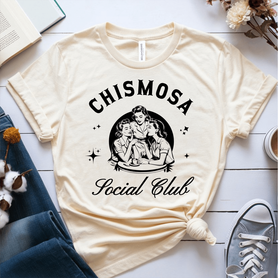 T-Shirt Cream / S Chismosa Social Club T-Shirt