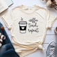 T-Shirt Cream / S Coffee Teach Repeat T-Shirt