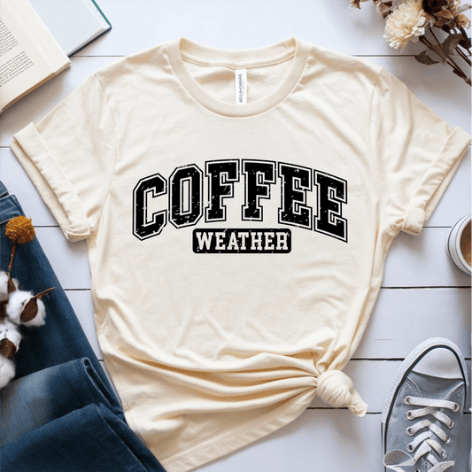 T-Shirt Cream / S Coffee Weather T-Shirt