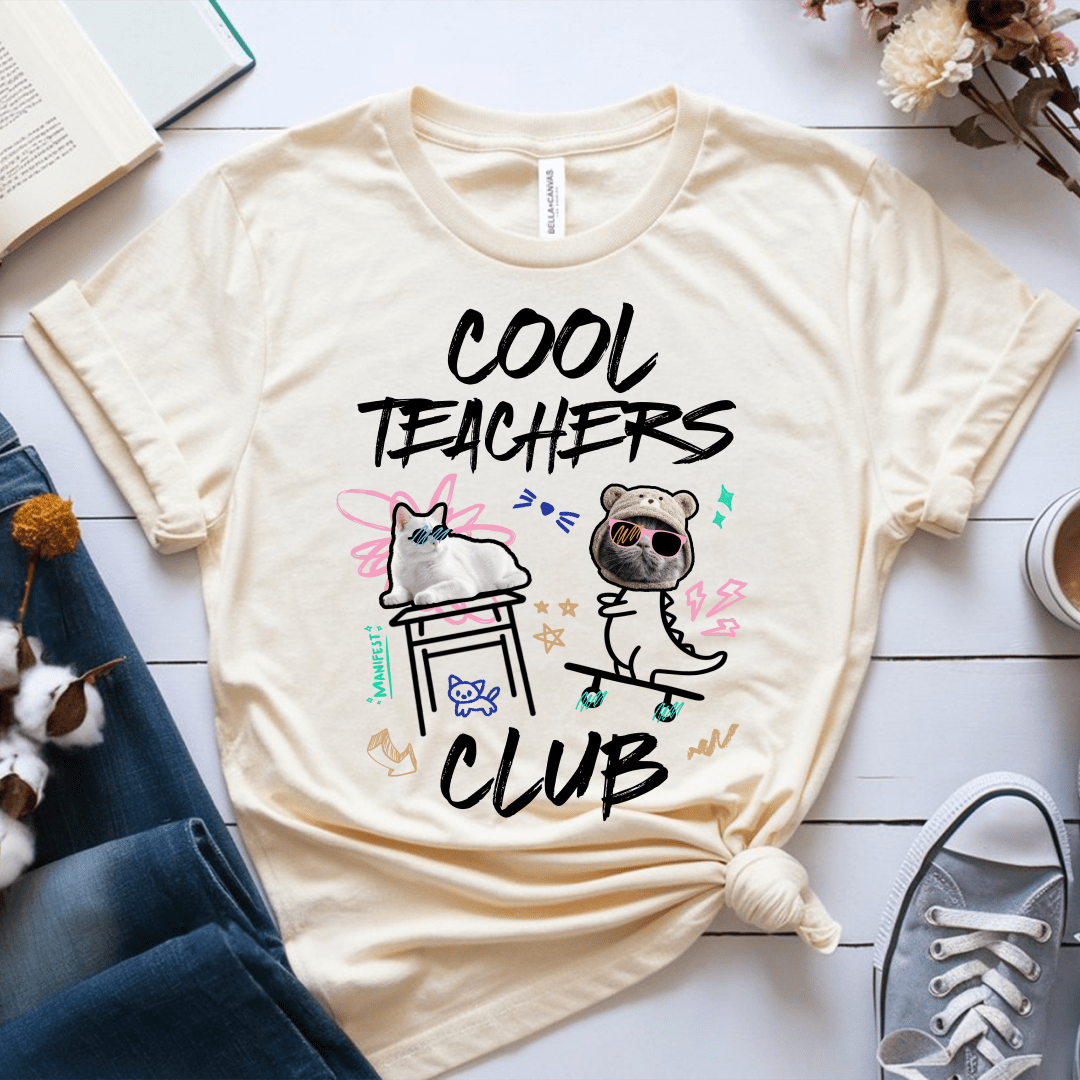T-Shirt Cream / S Cool Teachers Club T-Shirt