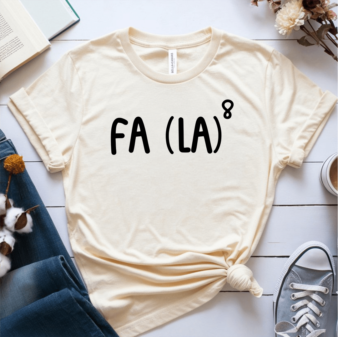 T-Shirt Cream / S Fa(La)8 T-Shirt