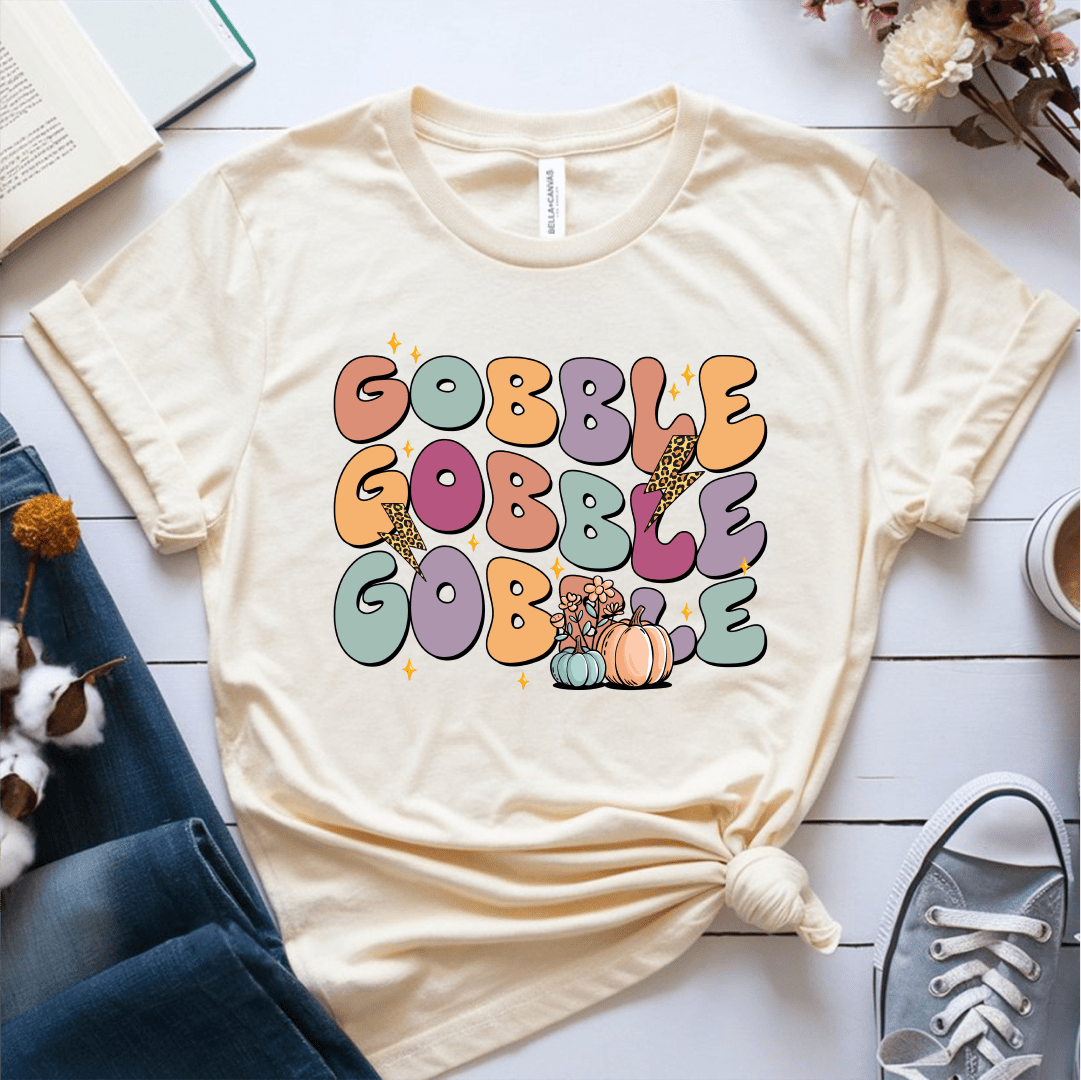 T-Shirt Cream / S Gobble Gobble Gobble T-Shirt