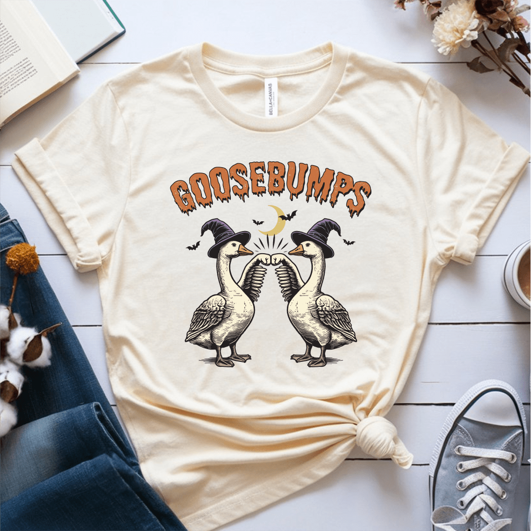T-Shirt Cream / S Goosebumps T-Shirt