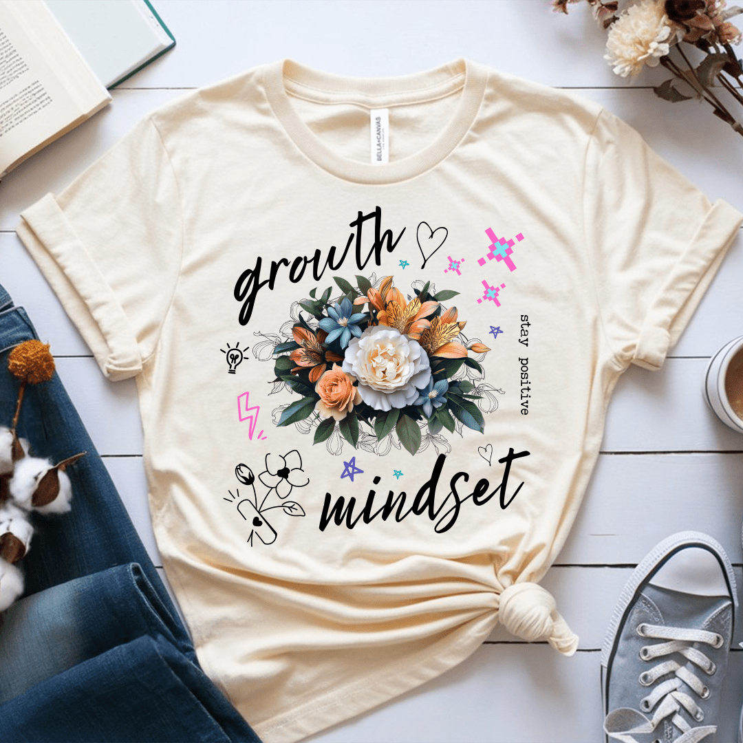 T-Shirt Cream / S Growth Mindset T-Shirt