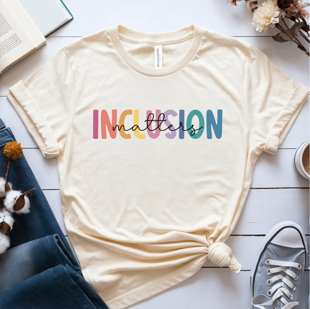 T-Shirt Cream / S Inclusion Matters T-Shirt