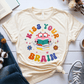 T-Shirt Cream / S Kiss Your Brain T-Shirt
