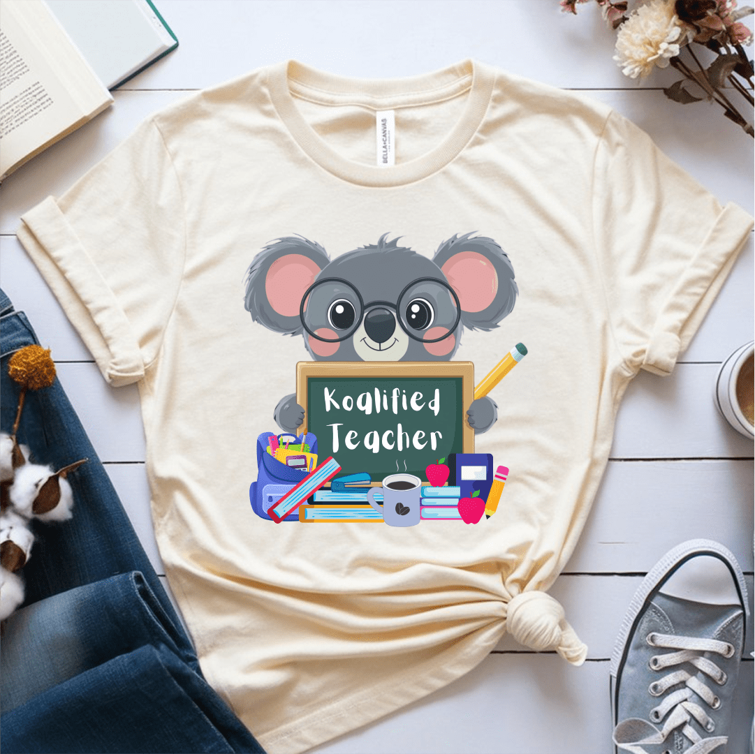 T-Shirt Cream / S Koalified Teacher T-Shirt