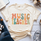 T-Shirt Cream / S Music Teacher Fall Colors T-Shirt