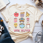 T-Shirt Cream / S Personalized Name Cute Pastel Stickers T-Shirt