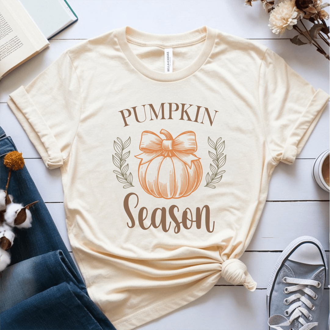 T-Shirt Cream / S Pumpkin Season T-Shirt