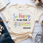 T-Shirt Cream / S So Happy To See Your Face (Music Teacher) T-Shirt