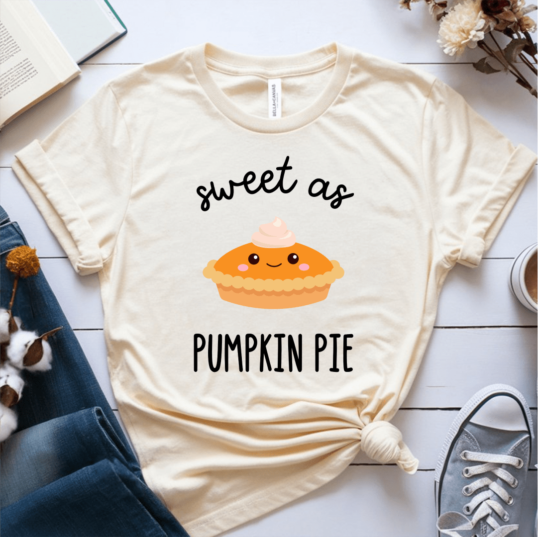 T-Shirt Cream / S Sweet As Pumpkin Pie T-Shirt