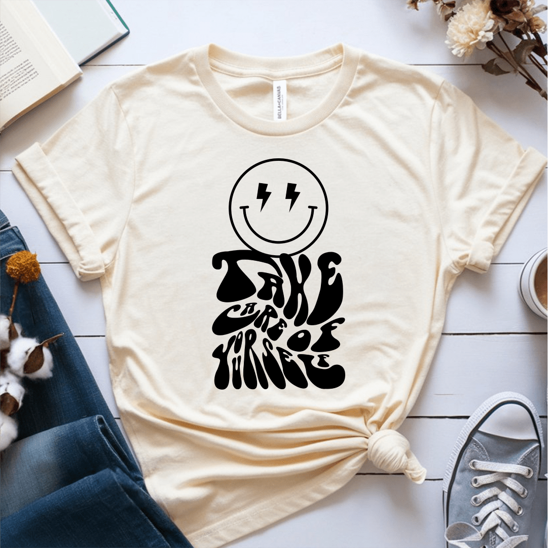 T-Shirt Cream / S Take Care Of Yourself T-Shirt