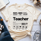 T-Shirt Cream / S Teacher GMO Description T-Shirt