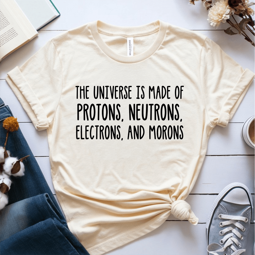 T-Shirt Cream / S The Universe is Made Of T-Shirt