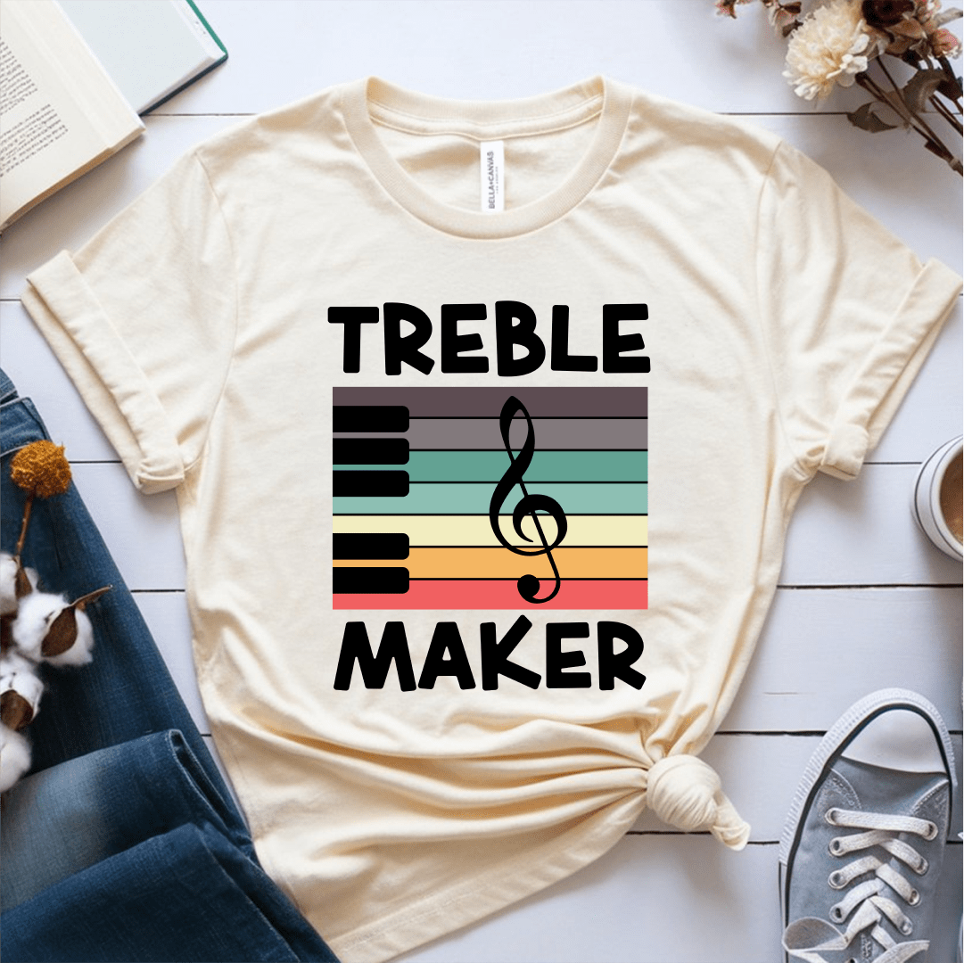 T-Shirt Cream / S Treble Maker T-Shirt