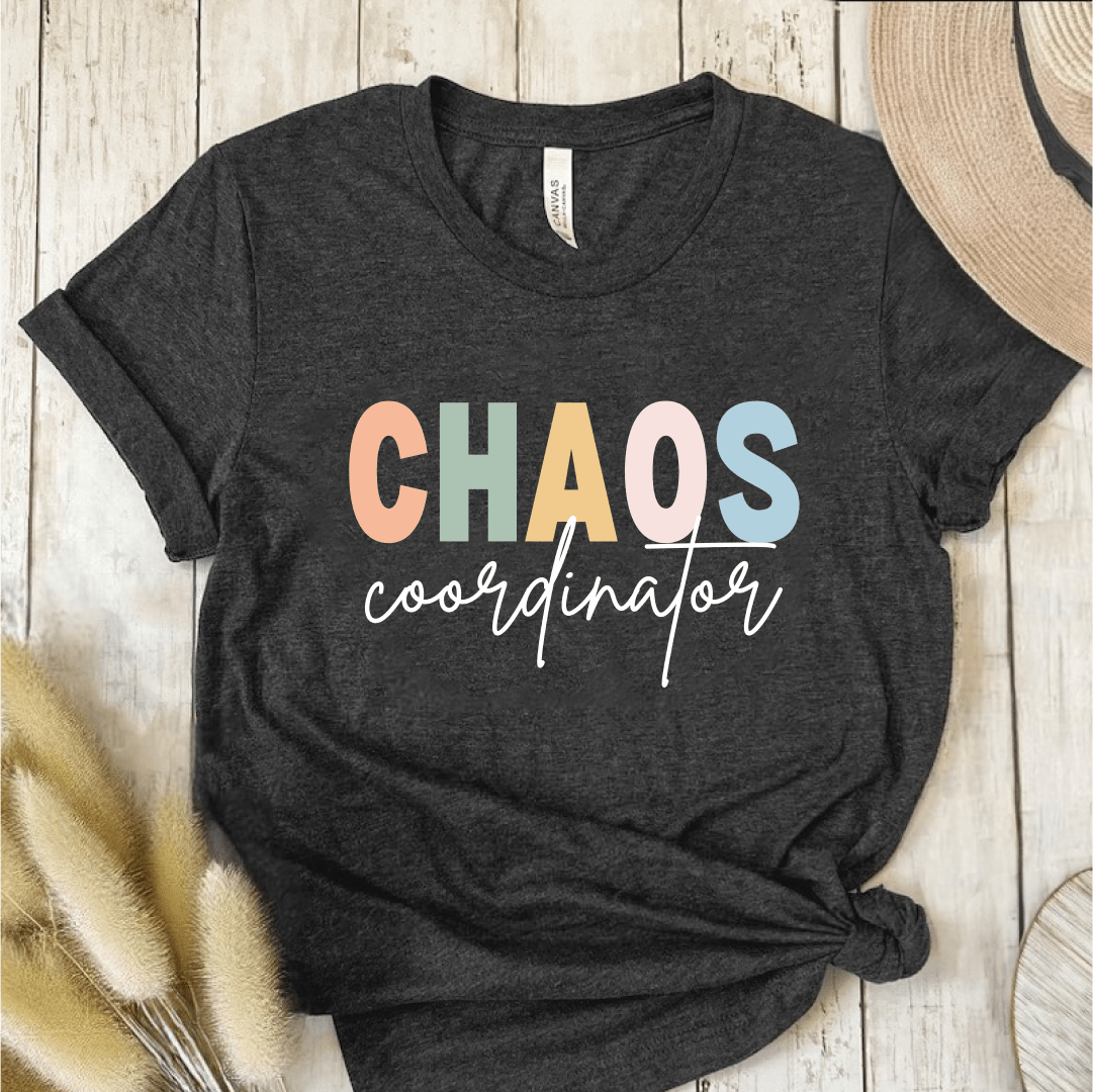 T-Shirt Dark Grey / S Chaos Coordinator T-Shirt