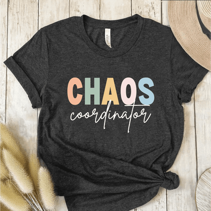 T-Shirt Dark Grey / S Chaos Coordinator T-Shirt