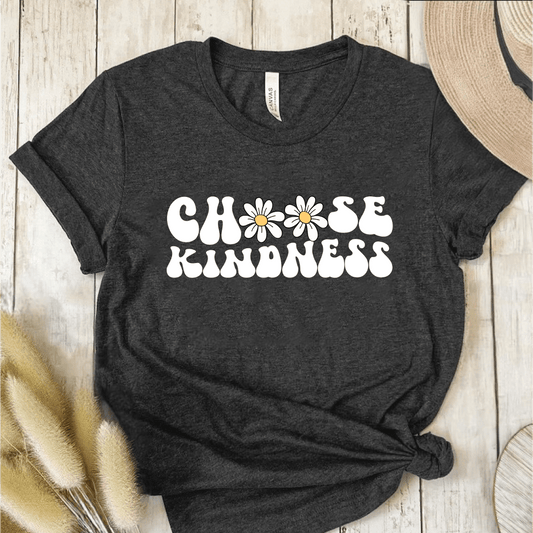 T-Shirt Dark Grey / S Choose Kindness T-Shirt