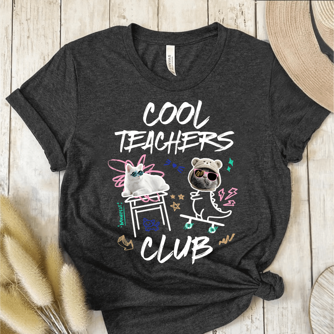 T-Shirt Dark Grey / S Cool Teachers Club T-Shirt