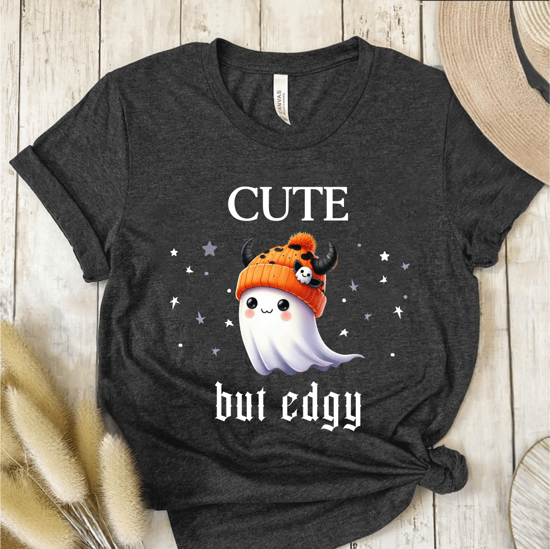 T-Shirt Dark Grey / S Cute But Edgy T-Shirt