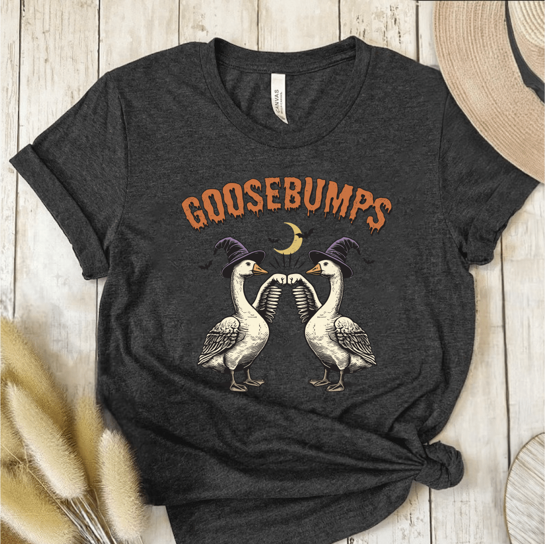 T-Shirt Dark Grey / S Goosebumps T-Shirt