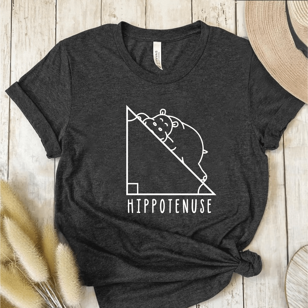 T-Shirt Dark Grey / S Hippotenuse T-Shirt