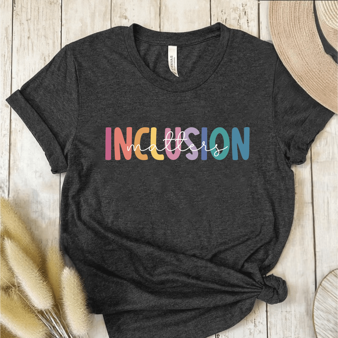 T-Shirt Dark Grey / S Inclusion Matters T-Shirt
