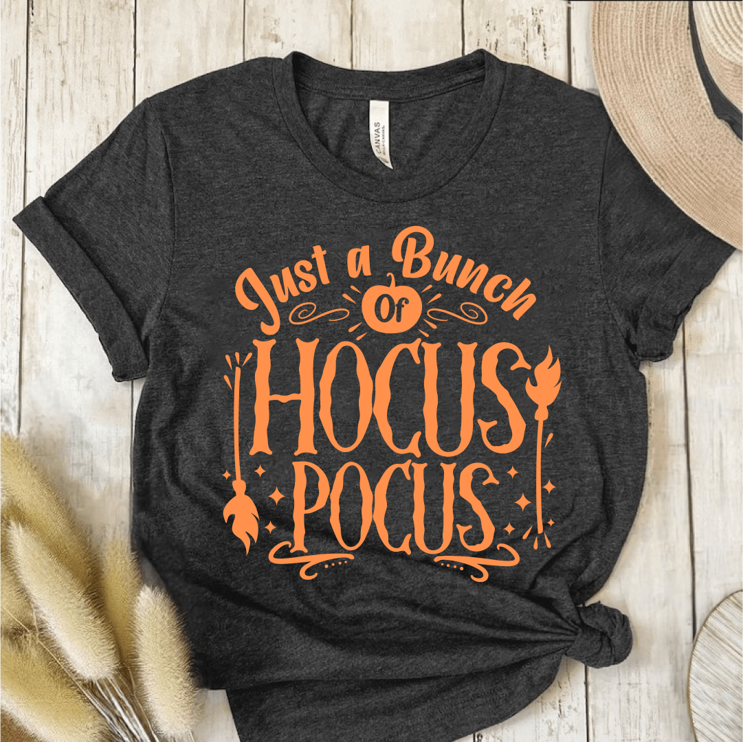 T-Shirt Dark Grey / S Just a Bunch of Hocus Pocus T-Shirt