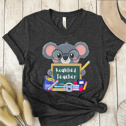 T-Shirt Dark Grey / S Koalified Teacher T-Shirt